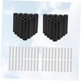 thumbnail image 3 of UPOUART 50pcs Empty Tubes Plastic Lip Pomade Storage Containers White Black For Diy Crafting, 3 of 8