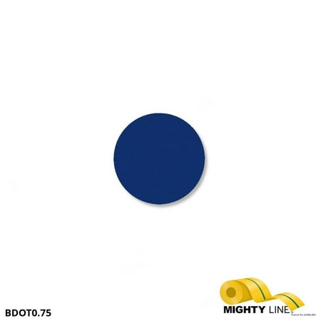 

Mighty Line 3/4 BLUE Solid DOT - Pack of 200