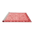 thumbnail image 2 of Ahgly Company Machine Washable Indoor Rectangle Oriental Red Traditional Area Rugs, 7' x 10', 2 of 4