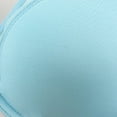 thumbnail image 4 of Sngxgn Women's Underwire Bra, Comfort T-shirt Bra, Front-close Bra(Light Blue,38/85), 4 of 7