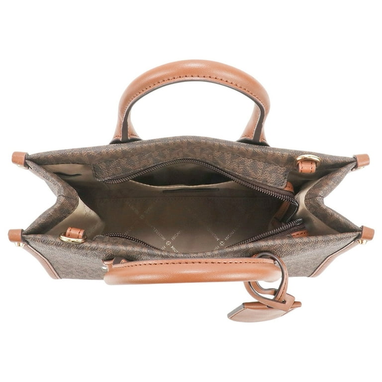 Michael Kors Mirella Small Top Zip Satchel Crossbody Bag in
