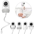 thumbnail image 2 of HelloBaby Soporte para monitor de bebé, soporte universal para monitor HB40/HB65/HB6250/HB6339/HB6351/HB6550 y más cámaras de monitor, montaje giratorio sin herramientas ni daños en la pared en interi, 2 of 5