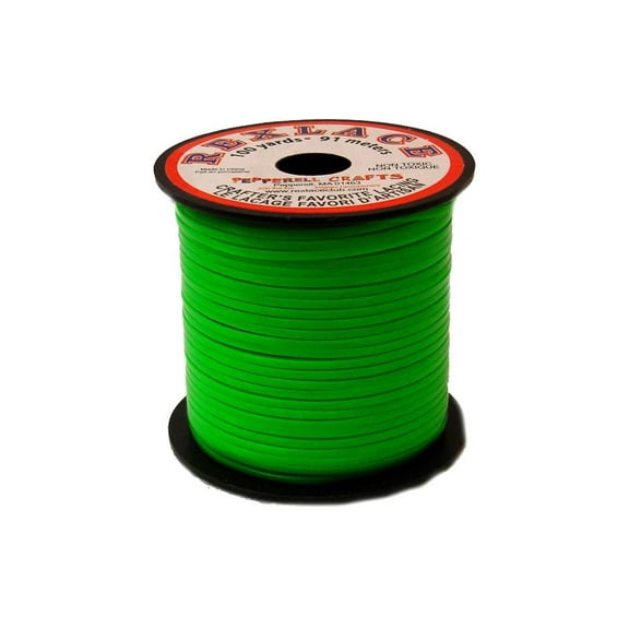 Rexlace Plastic Lacing .0938"X100yd-Neon Green