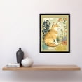thumbnail image 2 of Shiba Inu Dog in Flower Field Modern Pastel Watercolour Illustration Art Print Framed Poster Wall Decor 12x16 inch, 2 of 5