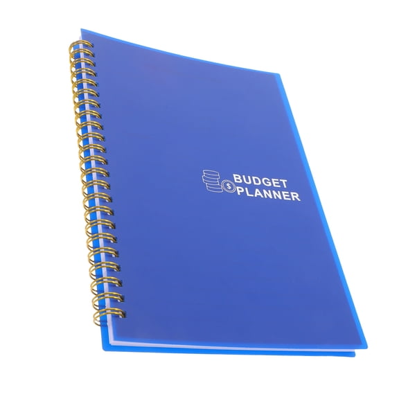 LOLIPPYY monthly bill tracker Budget Book Dark Blue PP For On-the-go Budgeting 1Pcs