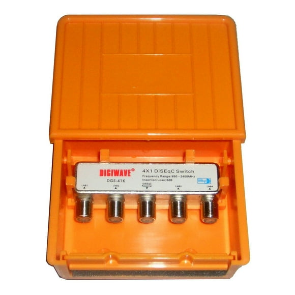 Digiwave 4 en 1 sortie DiSEqC Switch