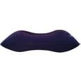 thumbnail image 2 of Almohada Almohada Cojín de aire inflable portátil PVC Camping Travel Sleep Cushion (azul oscuro), 2 of 4