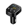 thumbnail image 3 of Cargador De Coche Multifuncional Con Puerto Usb Dual Adaptador De Coche Bluetooth Con Pantalla Digital Para Teléfonos Móviles 12-24V Vehículo Moyic VI004984-00, 3 of 6