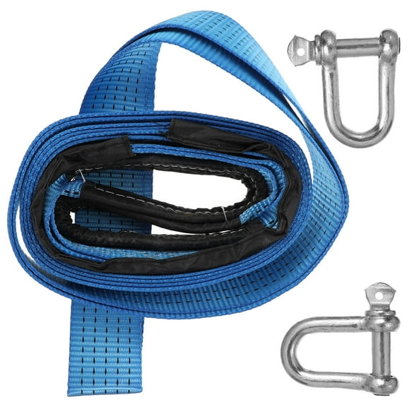 WHAMVOX Heavy Duty Tow Rope Car Traction Night Reflection Strap Perfect for Towing