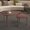Walnut, variant on Noble House Yorke 37.4" 360° Rotating Nesting Coffee Table, Modern Sintered Stone Top, Rubberwood Legs, White & Black