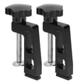 thumbnail image 1 of Wood Fence Clamp, High Strength Woodworking Fixing Tool 2 Pcs Tight Grip Scratch Resistant Light Weight Aluminum Alloy  For Table Saws, 1 of 8