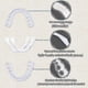thumbnail image 4 of Prótesis flexible Comfort Fit superior/inferior, dientes inferiores, 4 of 4