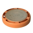 thumbnail image 6 of Cat Scratchers Cardboard Scratching Lounge Bed Ball Track Toy Sleeping House Orange, 6 of 8