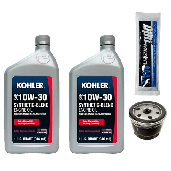 Proven Part Oil Filter Fuel Treatment 2 Quarts 10W30 Oil Fits Kohler 12-050-01-S
