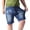 Blue, variant on gakvov Cargo Pants For Men Jean Shorts For Men Cargo Pants Denim Shorts Loose Fit Zipper Straight Leg Pants Five-Point Pants Multi-Pocket Overalls