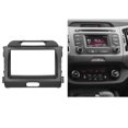 thumbnail image 1 of ANGGREK Navigation Panel Frame,Dash Stereo Fascia 2 Din GPS DVD Player Panel Frame Fit For KIA Sportage 2010‑2016,Audio DVD Panel Trim, 1 of 8