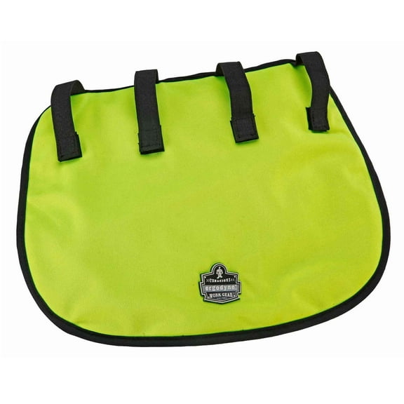 Ergodyne Chill-ItsÂ® 6670CT Evap. Hard Hat Neck Shade w/CT, Lime