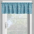 thumbnail image 2 of Ambesonne Paisley Valance Pack of 2, Blue Tones Oriental Floral, 42"X12", Multicolor, 2 of 5