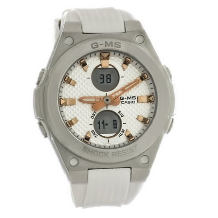 Casio Ladies G-MS Ana/Dig World Time Solar Quartz Watch MSGC100C-7A