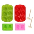 thumbnail image 2 of Juegos de moldes de silicona de Pascua,Juegos de moldes de silicona de Pascua Molde de silicona de Pascua Molde de silicona para pastel de Pascua Probado profesionalmente Jadeshay A, 2 of 8