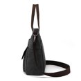 thumbnail image 3 of Bolsa bandolera para mujer de hombro de lona vintage Hobo Shopping Totes (Negro) Tmvgtek Para estrenar, 3 of 7