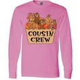 thumbnail image 3 of Inktastic Cousin Crew Cute Turkey Family Long Sleeve T-Shirt, 3 of 5