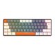 thumbnail image 1 of Juego de teclas de teclado mecánico T60 para Gamer teclado inalámbrico Likrtyny portátil con cable tipo C 24G 62 teclas para ordenador portátil y PC Hotswap, 1 of 4