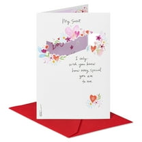 American Greetings Valentine's Day Card for Daughter(Light My Life)