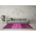 thumbnail image 3 of Ahgly Company Indoor Rectangle Abstract Purple Modern Area Rugs, 6' x 9', 3 of 4
