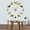 Gold,27inch, variant on Different Dog Breeds DIY Wall Clock Modern Pug Cute Puppy Big Wall Watch Giant 3D Mirror Frameless Wall Sticker Dog Lover Gift(Black,27inch)