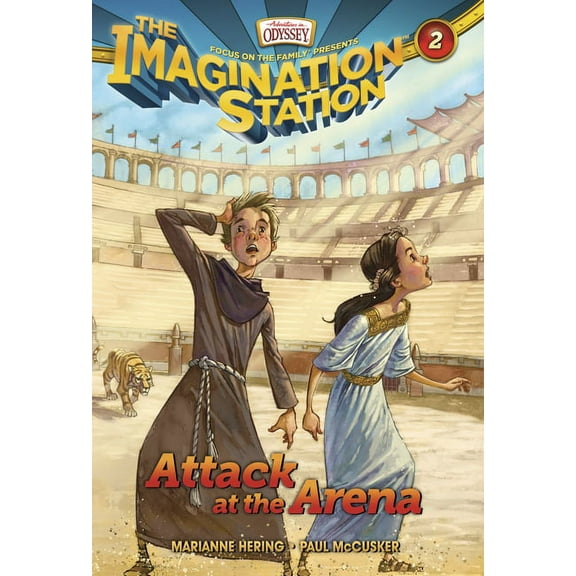 AIO Imagination Station Books: Attack at the Arena (Series #2) (Paperback)