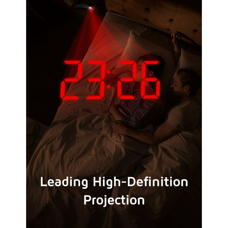 Mpow Projection Alarm Clock with Rotatable Projector photo 3
