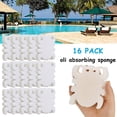 thumbnail image 1 of Esponjas absorbentes de aceite de dibujos animados, 16 Uds., esponjas de espuma para Spa para piscina, jacuzzi, 1 of 5