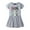 Cat Face Gray, variant on LittleSpring 4T Toddler Girls Cat Dress Short Sleeve White Dress Summer Casual A-Line Crewneck Cute