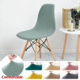 thumbnail image 2 of Funda de asiento lavable para silla Eames, funda sin brazos extraíble, funda silla banquete, hogar, Hotel, funda de asiento, 1/2/4/6 Uds., 2 of 4