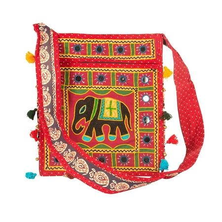 Tribe Azure - Tribe Azure Hobo Cross Body Elephant Messenger Shoulder