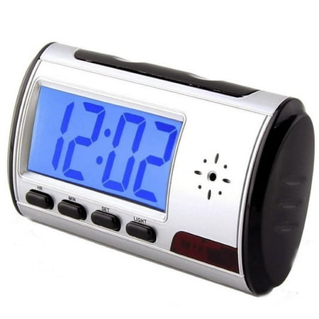 Superior  Mini Hidden Camera Alarm Clock Video Recorder Nanny Cam DVR Motion (Best Hidden Camera Alarm Clock)