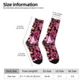 thumbnail image 2 of Balery Rose Flowers Calcetas Largas con Estampado para Hombre y Mujer – Suaves y Transpirables, Talla Única (US 5-11), 2 of 6