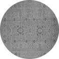 thumbnail image 1 of Ahgly Company Indoor Round Oriental Gray Industrial Area Rugs, 3' Round, 1 of 4