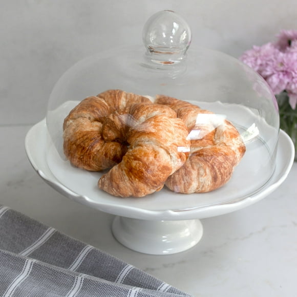 Pedestal Cake Plate and Dome