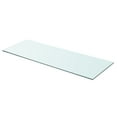 thumbnail image 1 of vidaXL Shelf Panel Glass Clear 80x30 cm, 1 of 2