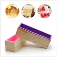 thumbnail image 1 of 1.2kg Silicone Tusi Mold + Wooden Box Handmade Soap Mold 1200G Rectangular Toast Mold Candle Gypsum Mold, 1 of 4
