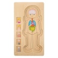 thumbnail image 1 of Wooden Multilayer Brick Toy, Fun And Educational With Colorfast And Durable Design, 1 of 8