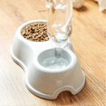 thumbnail image 3 of Large Capacity 2 in 1 Design Pet Feeder and Water Dispenser Set for Indoor Use, 3 of 5