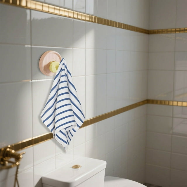 Suction Cup Hooks for Easy Installation No Damage ABS Hanging Solutions for Towels Clothes Hats in Various Spaces