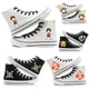 thumbnail image 2 of Zapatillas de lona de caña alta de One Piece Luffy Zoro Chopper Nami Sanji, zapatillas casuales de dibujos animados para parejas, zapatillas de estudiante, periféricos de animación, 2 of 5