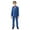 ZA-Blue-kids blazer suit, variant on MKOSPLRT 12M-14Y Boys' 6-Piece Blazer Suit Set Jacket + Dress Shirt + Vest + Pants + Bow Tie + Pocket Square Formal Wedding Pageant Outfit