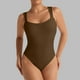 thumbnail image 1 of Body moldeador de moda para mujer, ajustado, informal, liso, mono de yoga, pantalones cortos, corsé, mono para mujer, 1 of 6
