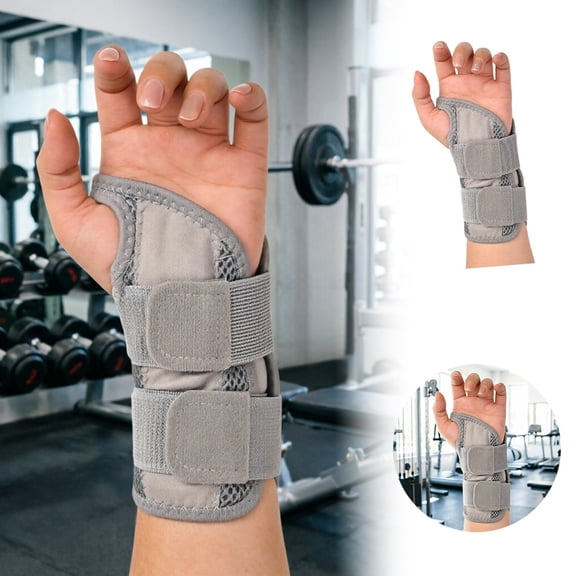 Wrist Brace Carpal Tunnel Right Left Hand for Men Women Pain Relief Night Sleep Support Splint Arm Stabilizer with Compression Sleeve Adjustable Straps for Tendonitis Arthritis Sprains X/XL-Right