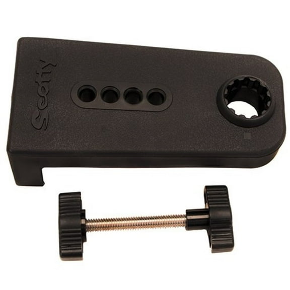 Scotty Rod Holders/Laketroller Downrigger Oarlock Mount Black 248